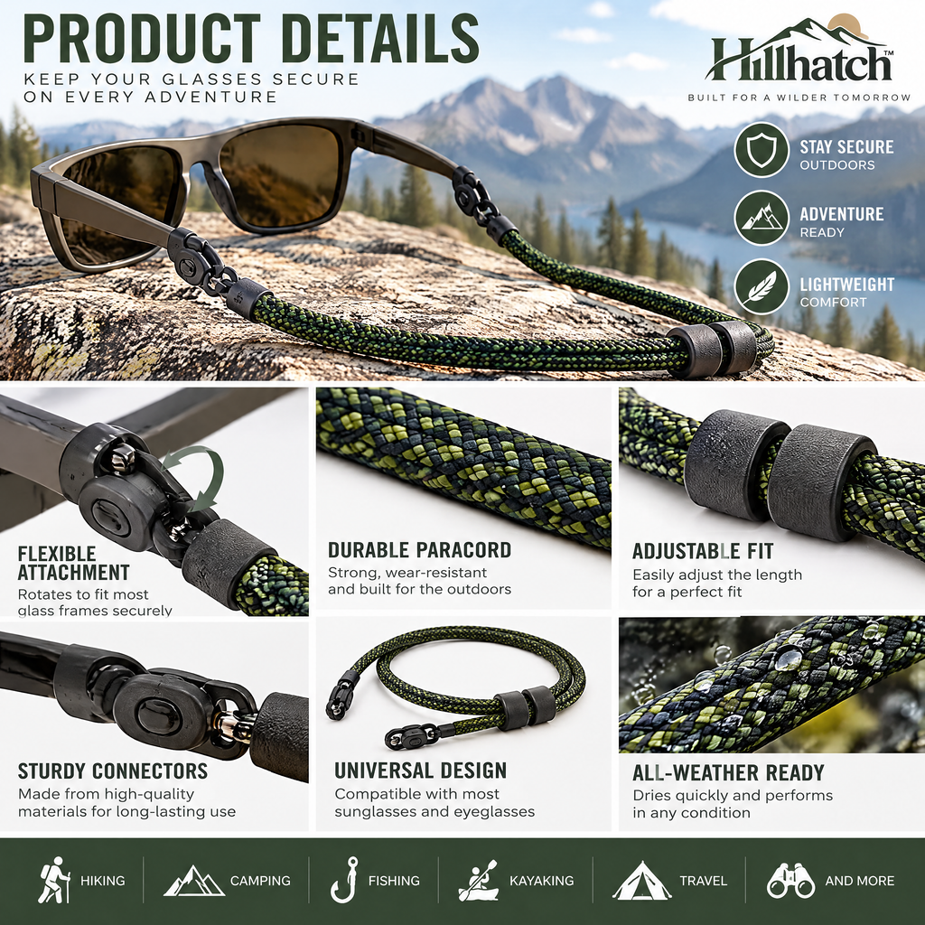 Hillhatch™ Eyewear Retainer Strap