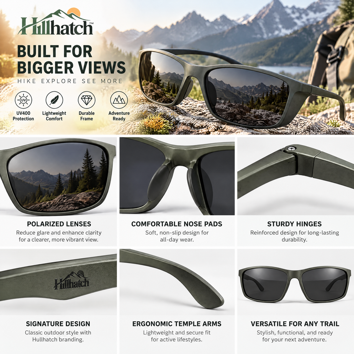 Hillhatch™ Hiking Sunglasses