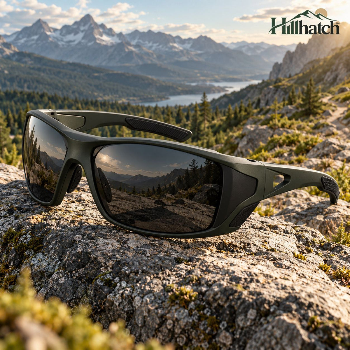 Hillhatch™ Full-Wrap Sports Sunglasses